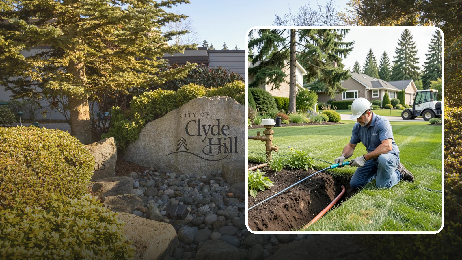 Pressure Regulator Installation in Clyde Hill, King County, WA - We install pressure regulators that tame high municipal water pressure, protecting heads and drip lines from misting, blowouts...