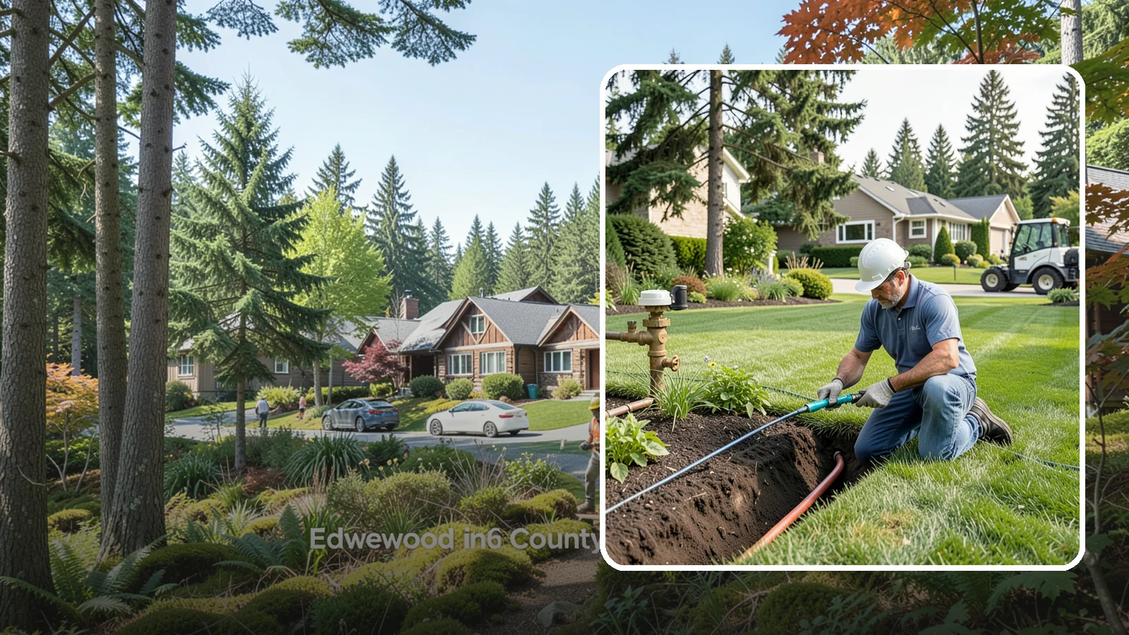 Pressure Regulator Installation in Edgewood, Pierce County, WA - We install pressure regulators that tame high municipal water pressure, protecting heads and drip lines from misting, blowouts...