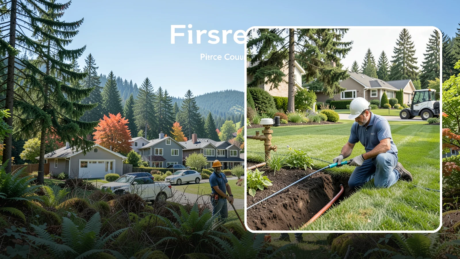 Pressure Regulator Installation in Fircrest, Pierce County, WA - We install pressure regulators that tame high municipal water pressure, protecting heads and drip lines from misting, blowouts...