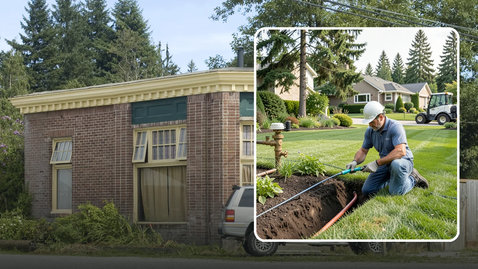 Pressure Regulator Installation in Hamilton, Skagit County, WA - We install pressure regulators that tame high municipal water pressure, protecting heads and drip lines from misting, blowouts...