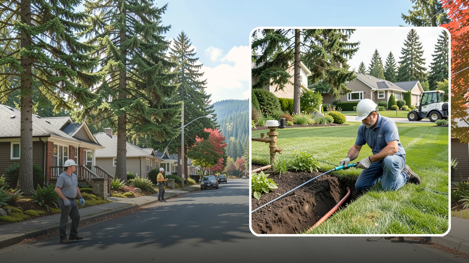 Pressure Regulator Installation in Hunts Point, King County, WA - We install pressure regulators that tame high municipal water pressure, protecting heads and drip lines from misting, blowouts...