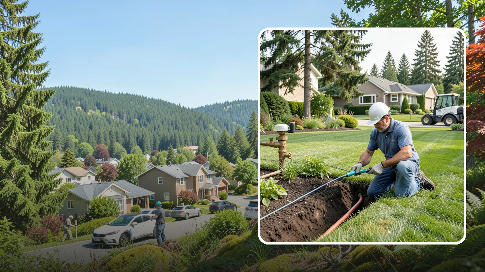 Pressure Regulator Installation in Index, Snohomish County, WA - We install pressure regulators that tame high municipal water pressure, protecting heads and drip lines from misting, blowouts...