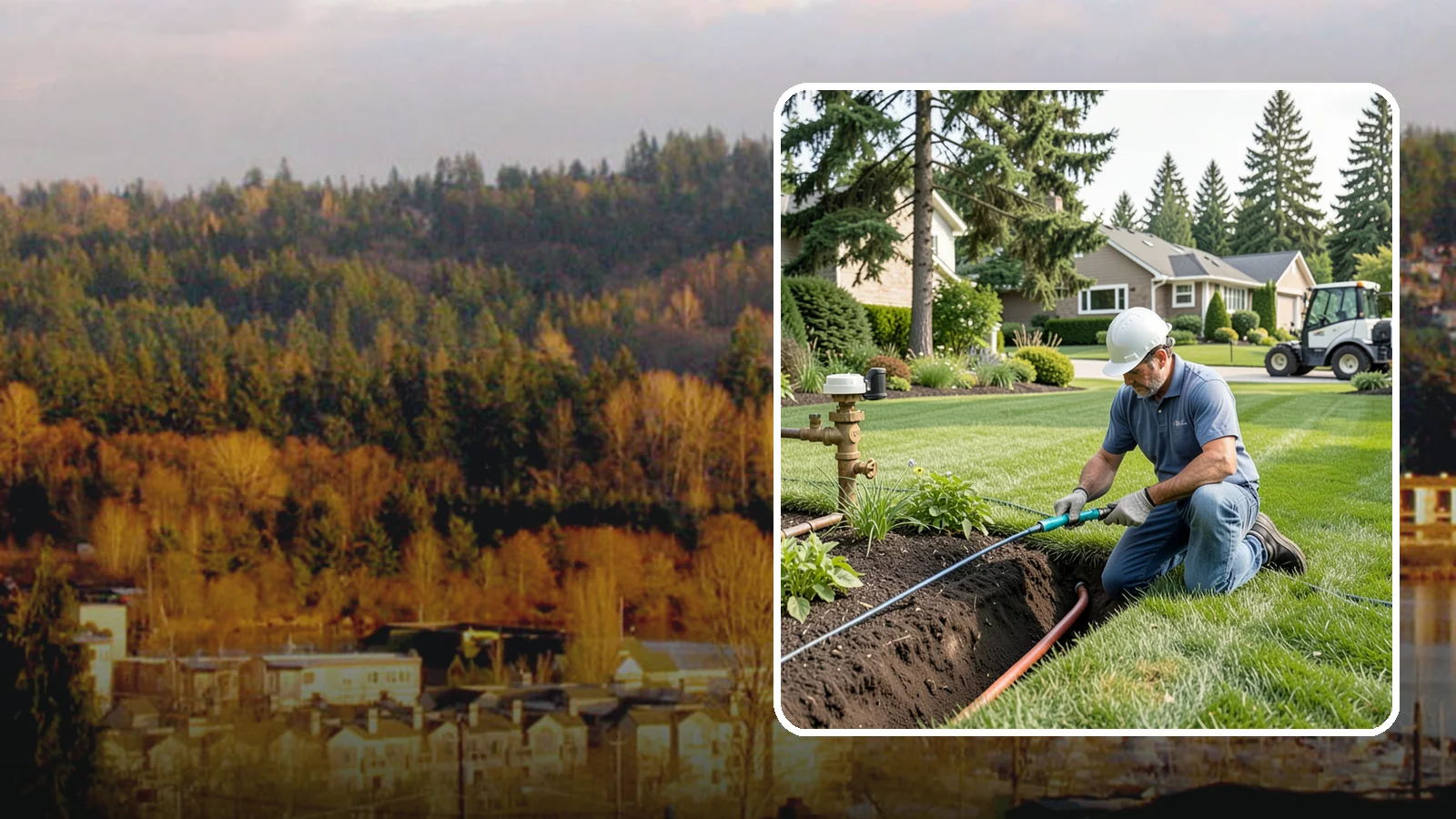 Pressure Regulator Installation in Kenmore, King County, WA - We install pressure regulators that tame high municipal water pressure, protecting heads and drip lines from misting, blowouts...