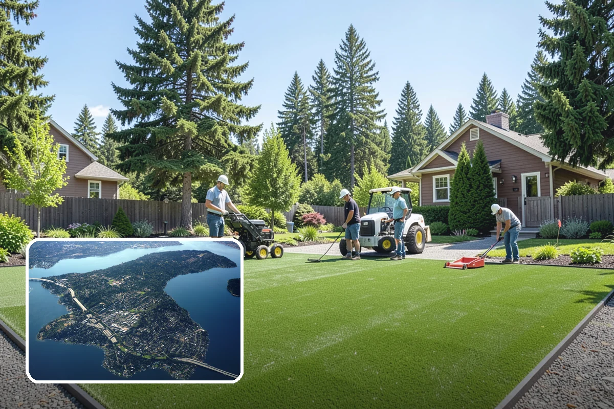 Pressure Regulator Installation in Mercer Island, King County, WA - Stops misting and wind drift from high pressure