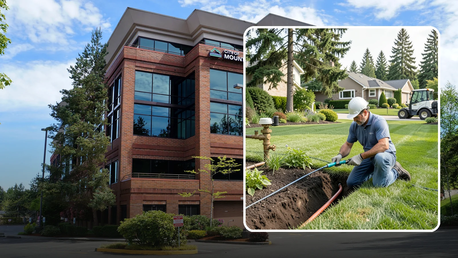 Pressure Regulator Installation in Mountlake Terrace, Snohomish County, WA - We install pressure regulators that tame high municipal water pressure, protecting heads and drip lines from misting, blowouts...