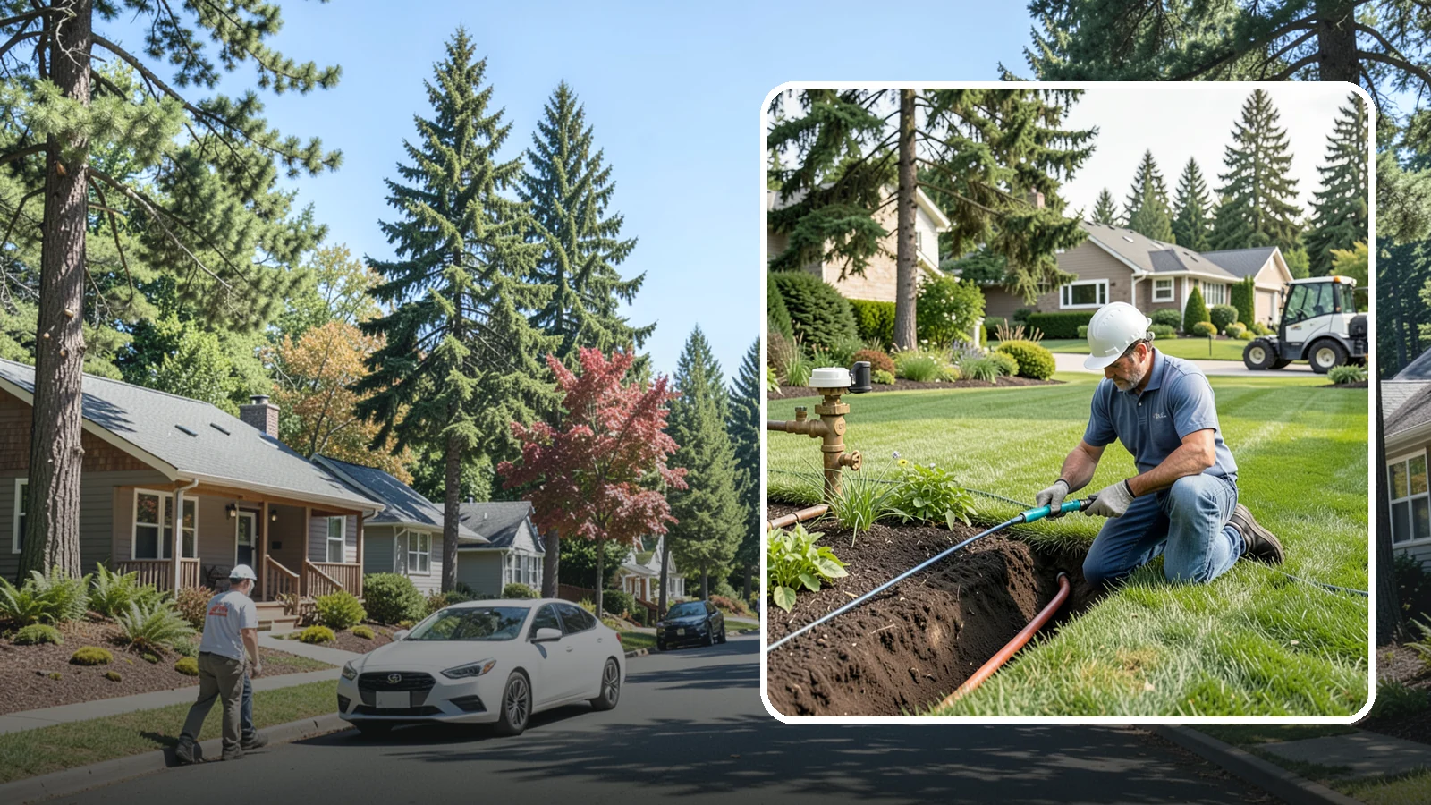 Pressure Regulator Installation in Orting, Pierce County, WA - We install pressure regulators that tame high municipal water pressure, protecting heads and drip lines from misting, blowouts...