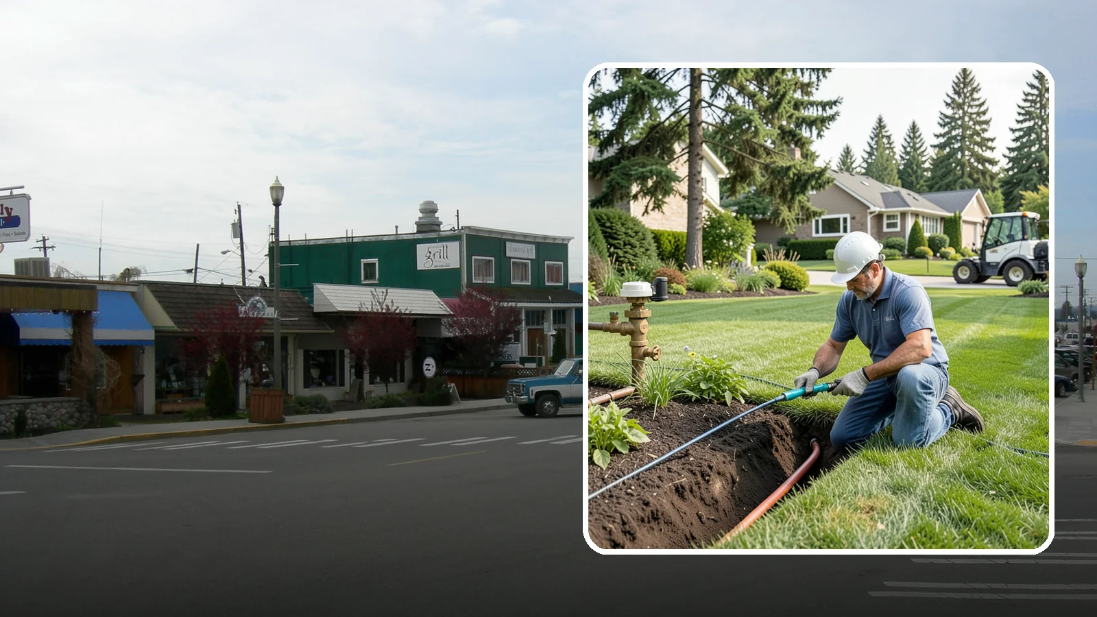 Pressure Regulator Installation in Stanwood, Snohomish County, WA - We install pressure regulators that tame high municipal water pressure, protecting heads and drip lines from misting, blowouts...