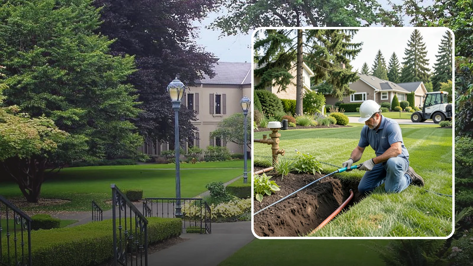 Pressure Regulator Installation in Woodinville, King County, WA - We install pressure regulators that tame high municipal water pressure, protecting heads and drip lines from misting, blowouts...