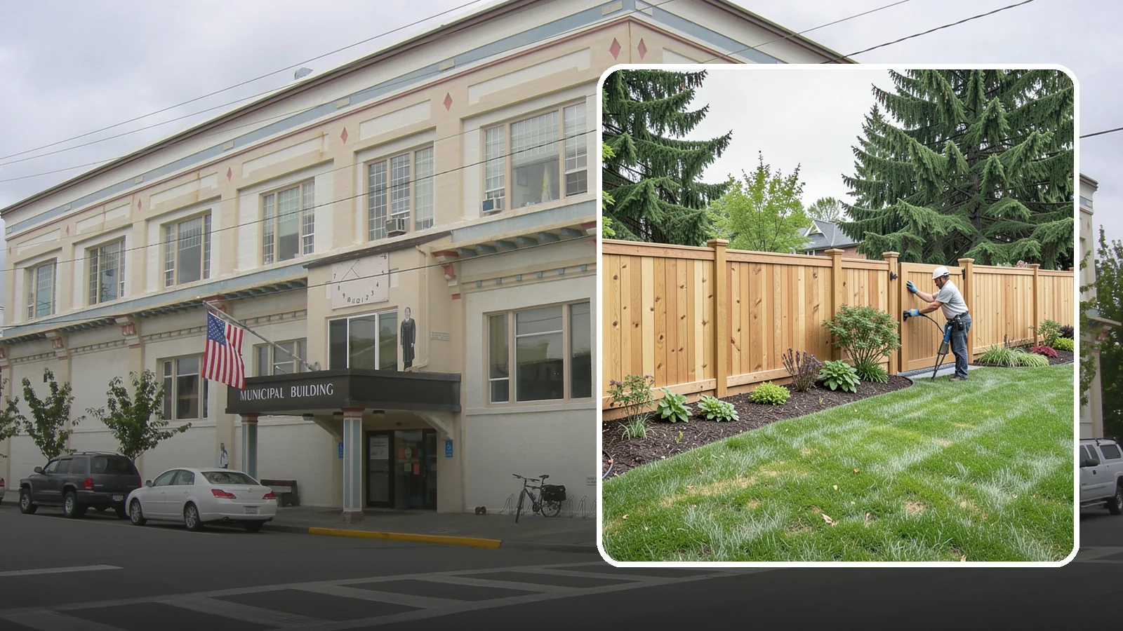 Privacy Fence Installation in Anacortes, Skagit County, WA - Solid privacy fencing that blocks sightlines and creates a secluded, quiet outdoor space.