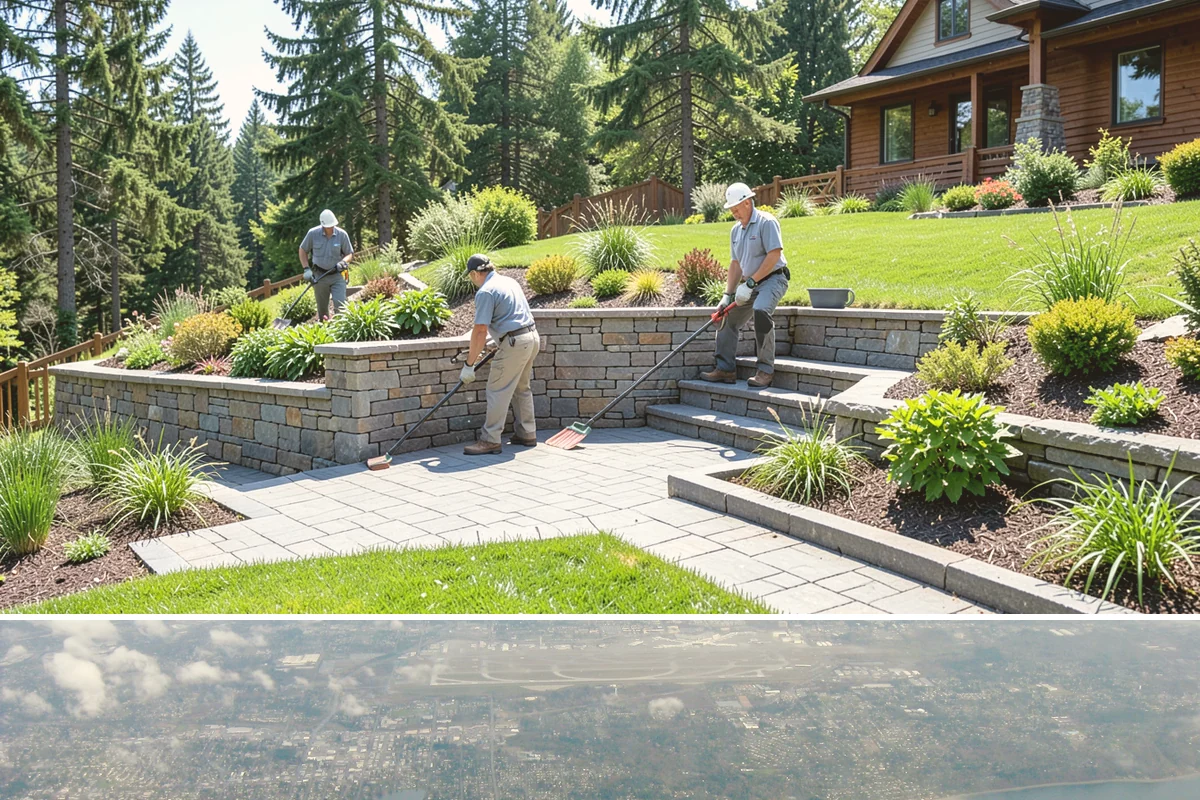 Privacy Fence Installation in Burien, King County, WA - Best installed spring through fall.