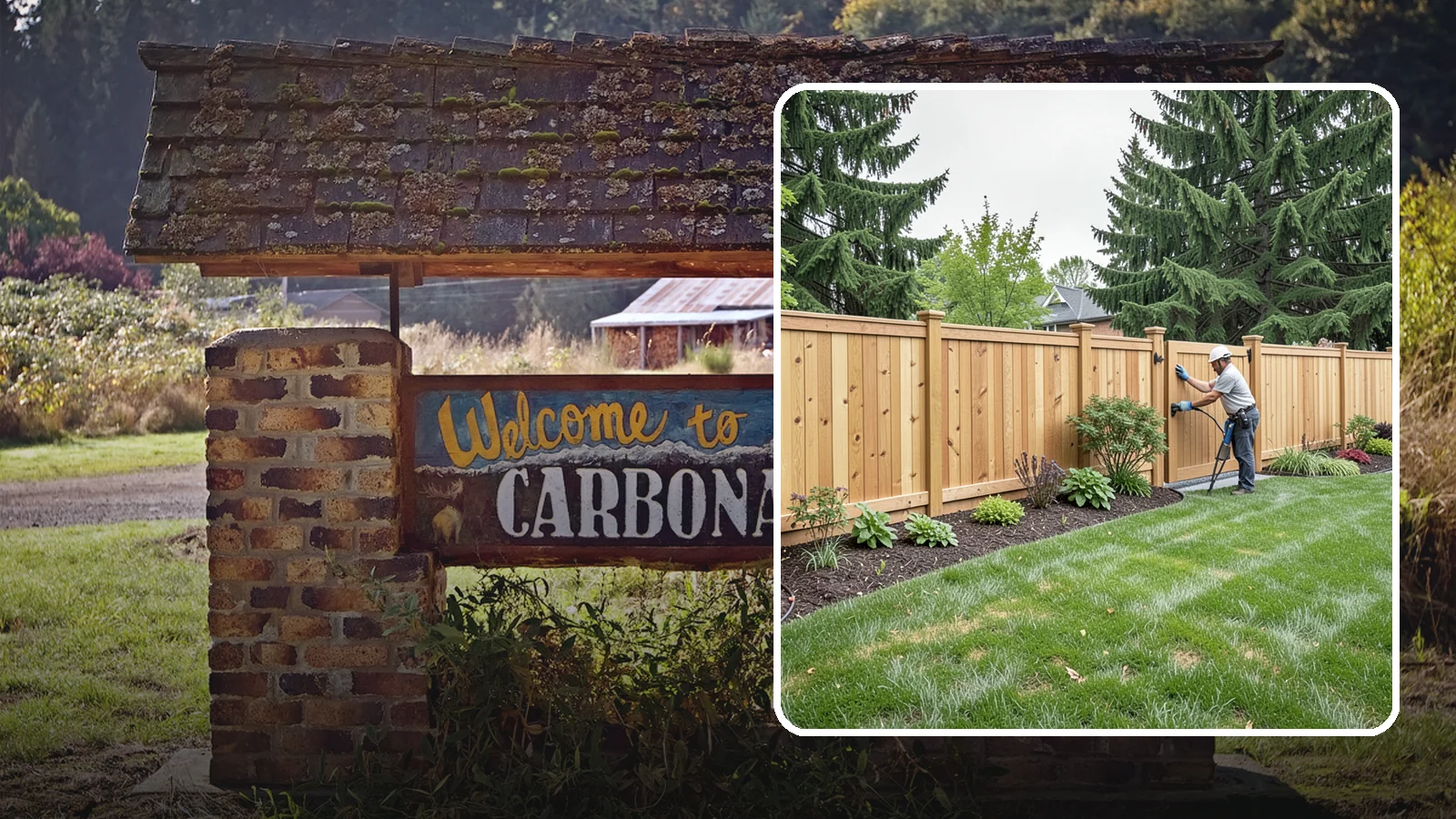 Privacy Fence Installation in Carbonado, Pierce County, WA - Solid privacy fencing that blocks sightlines and creates a secluded, quiet outdoor space.