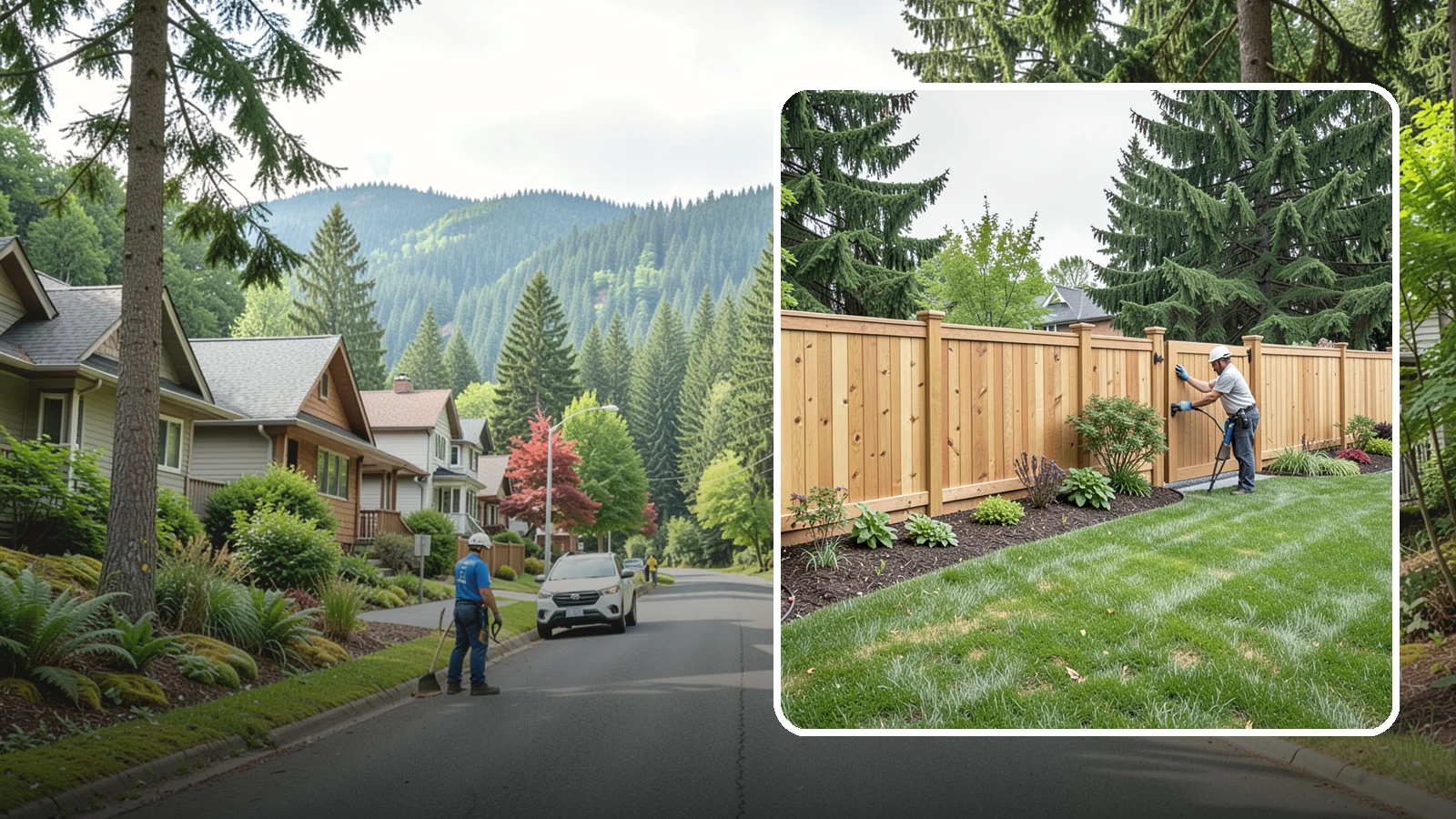Privacy Fence Installation in Darrington, Snohomish County, WA - Solid privacy fencing that blocks sightlines and creates a secluded, quiet outdoor space.