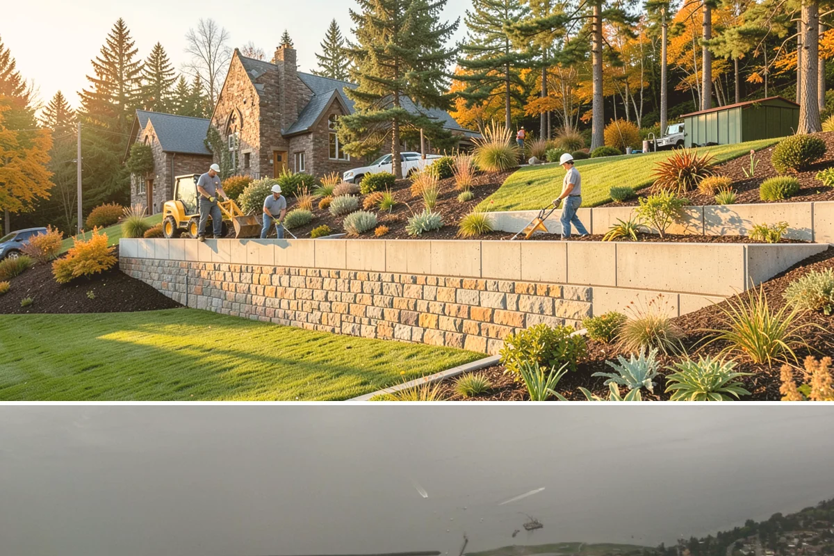 Privacy Fence Installation in Des Moines, King County, WA - Best installed spring through fall.