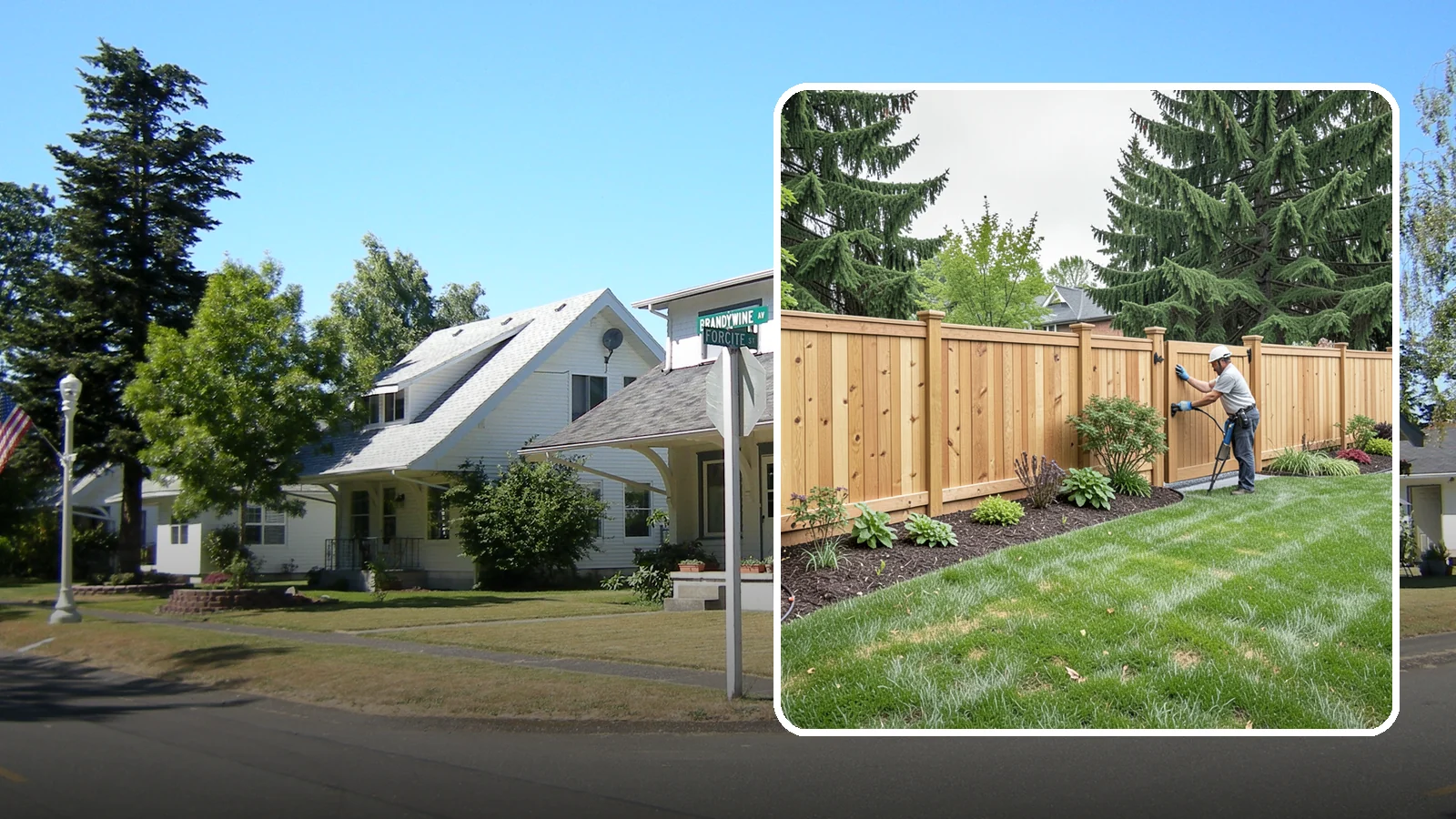 Privacy Fence Installation in DuPont, Pierce County, WA - Solid privacy fencing that blocks sightlines and creates a secluded, quiet outdoor space.