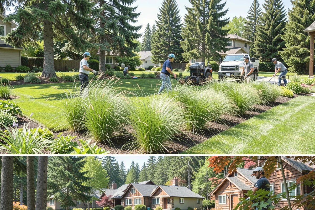 Privacy Fence Installation in Edgewood, Pierce County, WA - Best installed spring through fall.