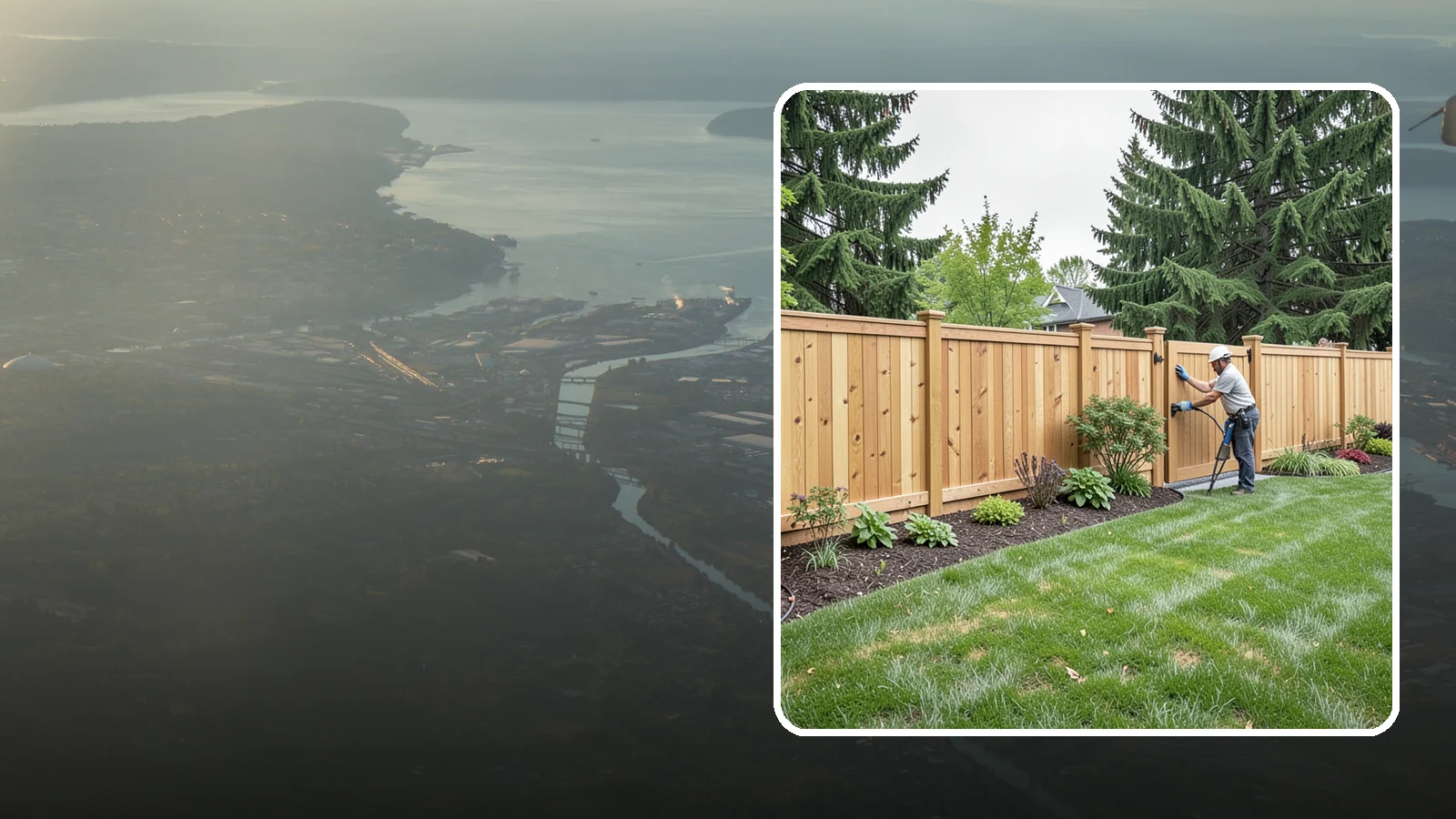 Privacy Fence Installation in Fife, Pierce County, WA - Solid privacy fencing that blocks sightlines and creates a secluded, quiet outdoor space.
