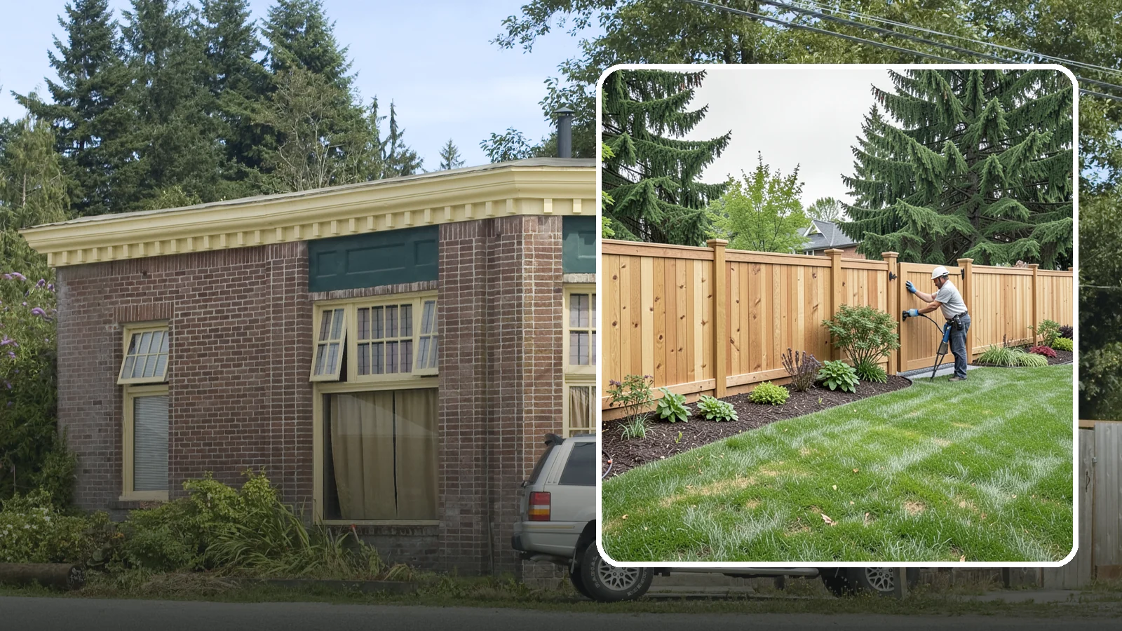 Privacy Fence Installation in Hamilton, Skagit County, WA - Solid privacy fencing that blocks sightlines and creates a secluded, quiet outdoor space.