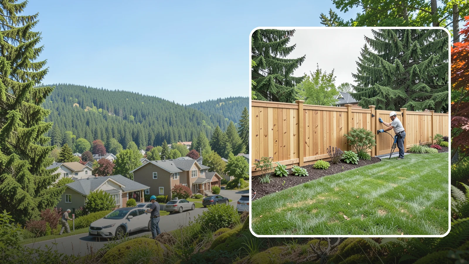 Privacy Fence Installation in Index, Snohomish County, WA - Solid privacy fencing that blocks sightlines and creates a secluded, quiet outdoor space.