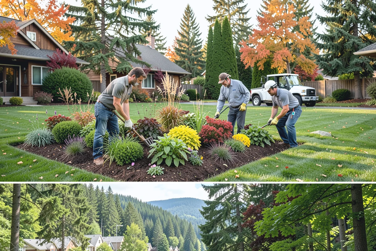 Privacy Fence Installation in Lake Forest Park, King County, WA - Best installed spring through fall.