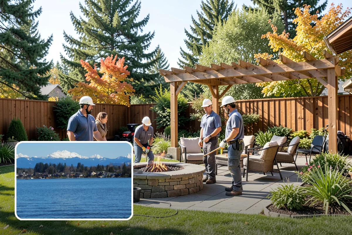 Privacy Fence Installation in Lake Stevens, Snohomish County, WA - True seclusion from neighbors and street