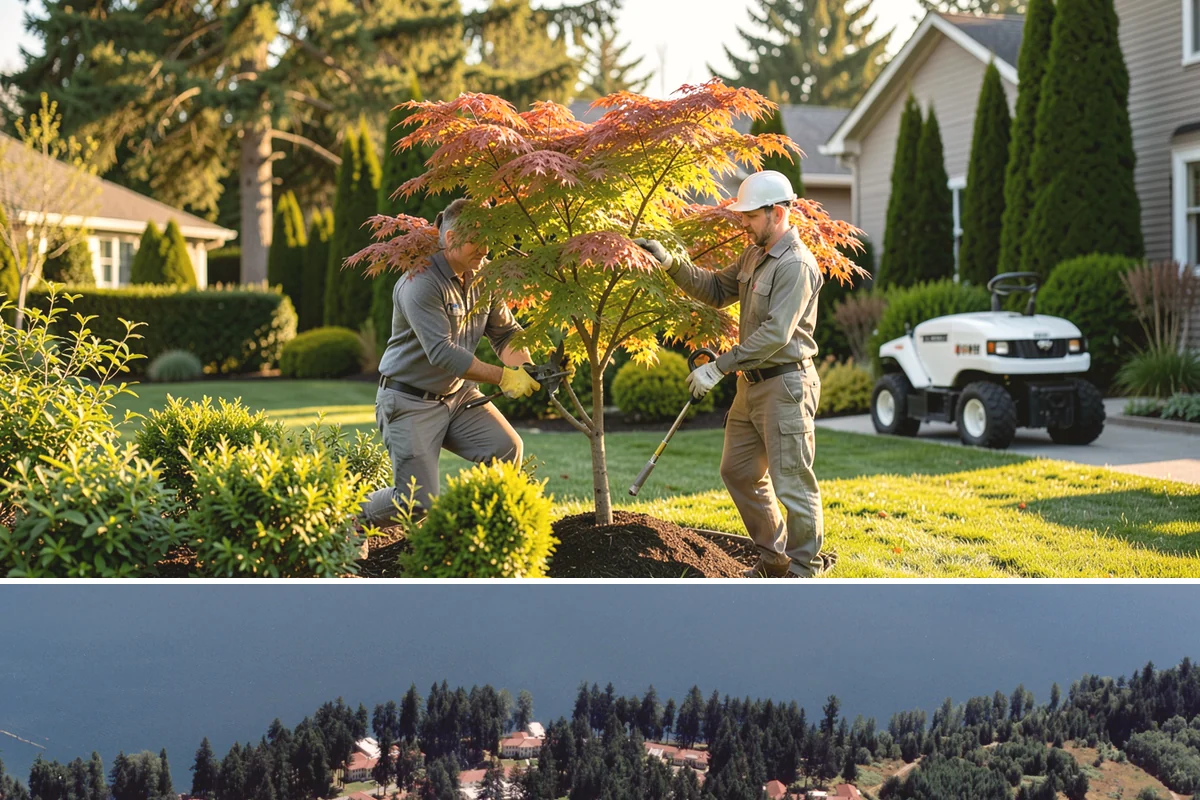 Privacy Fence Installation in Lakewood, Pierce County, WA - Best installed spring through fall.
