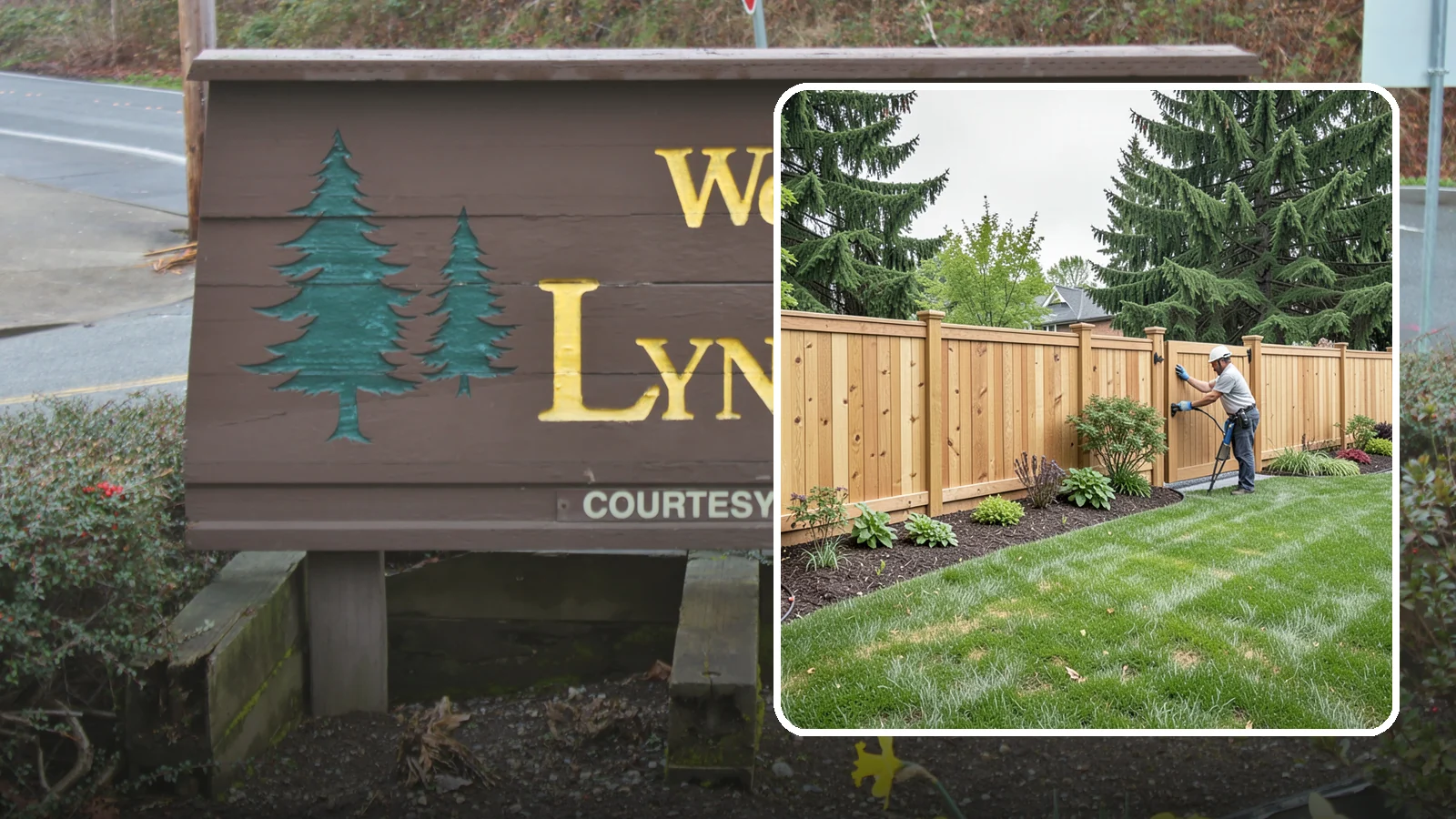 Privacy Fence Installation in Lynnwood, Snohomish County, WA - Solid privacy fencing that blocks sightlines and creates a secluded, quiet outdoor space.