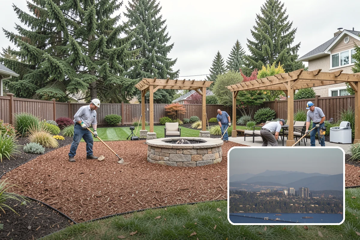 Privacy Fence Installation in Medina, King County, WA - True seclusion from neighbors and street