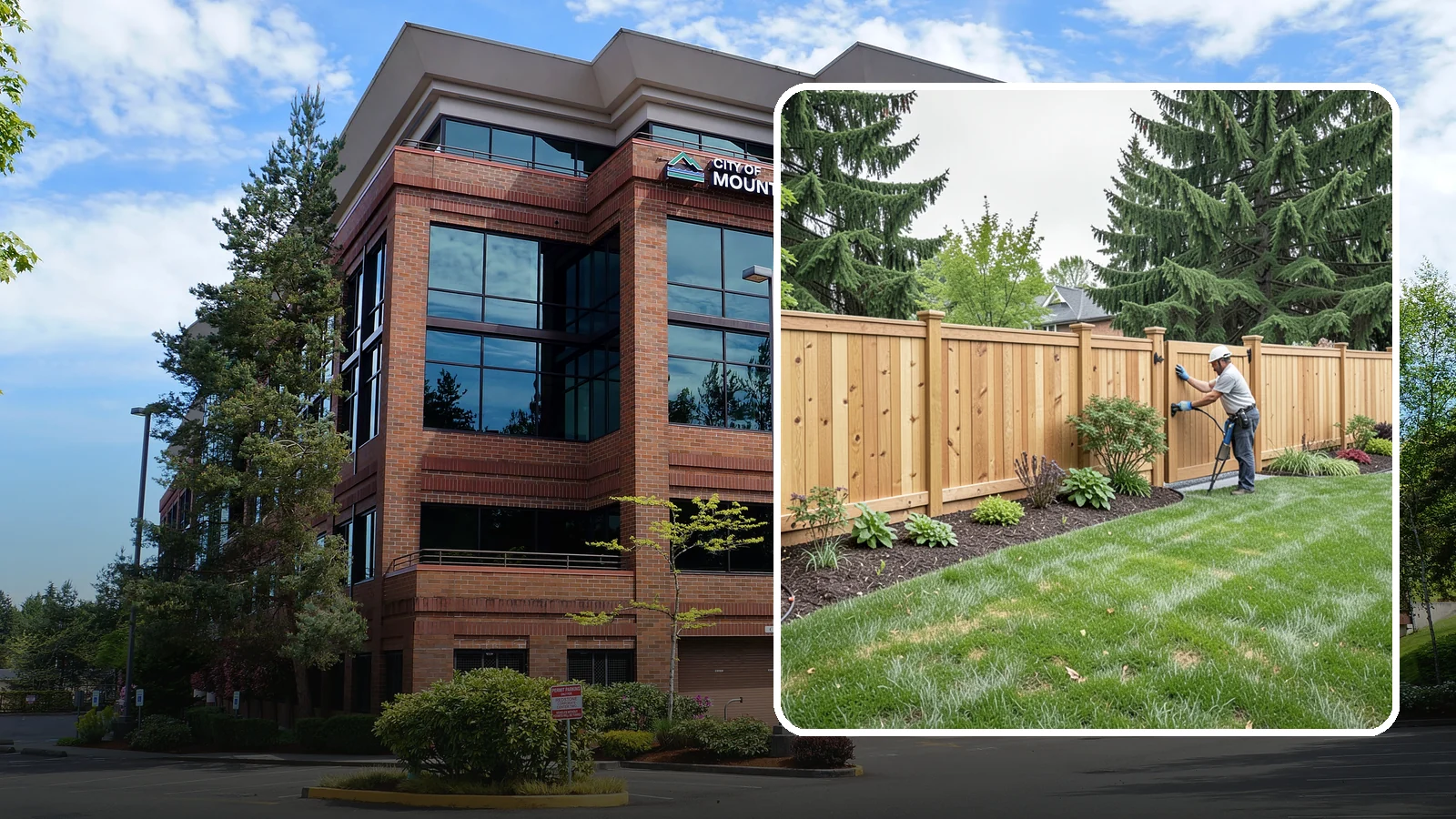 Privacy Fence Installation in Mountlake Terrace, Snohomish County, WA - Solid privacy fencing that blocks sightlines and creates a secluded, quiet outdoor space.