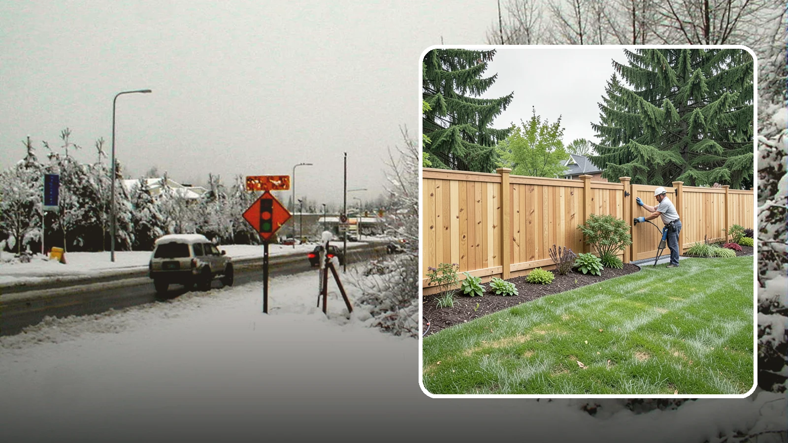 Privacy Fence Installation in Newcastle, King County, WA - Solid privacy fencing that blocks sightlines and creates a secluded, quiet outdoor space.