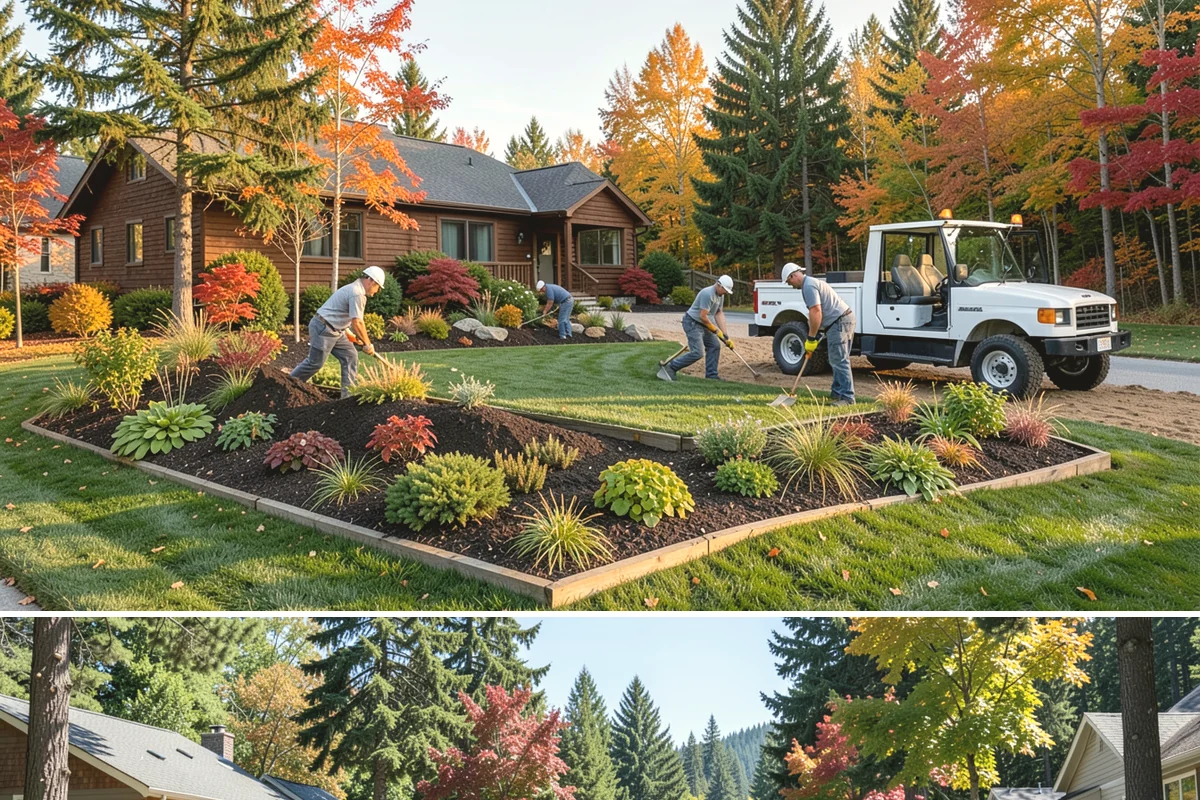 Privacy Fence Installation in Orting, Pierce County, WA - Best installed spring through fall.