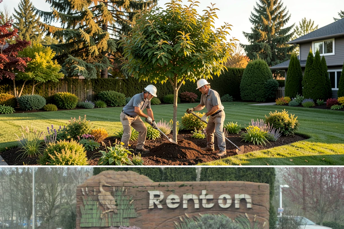 Privacy Fence Installation in Renton, King County, WA - Best installed spring through fall.