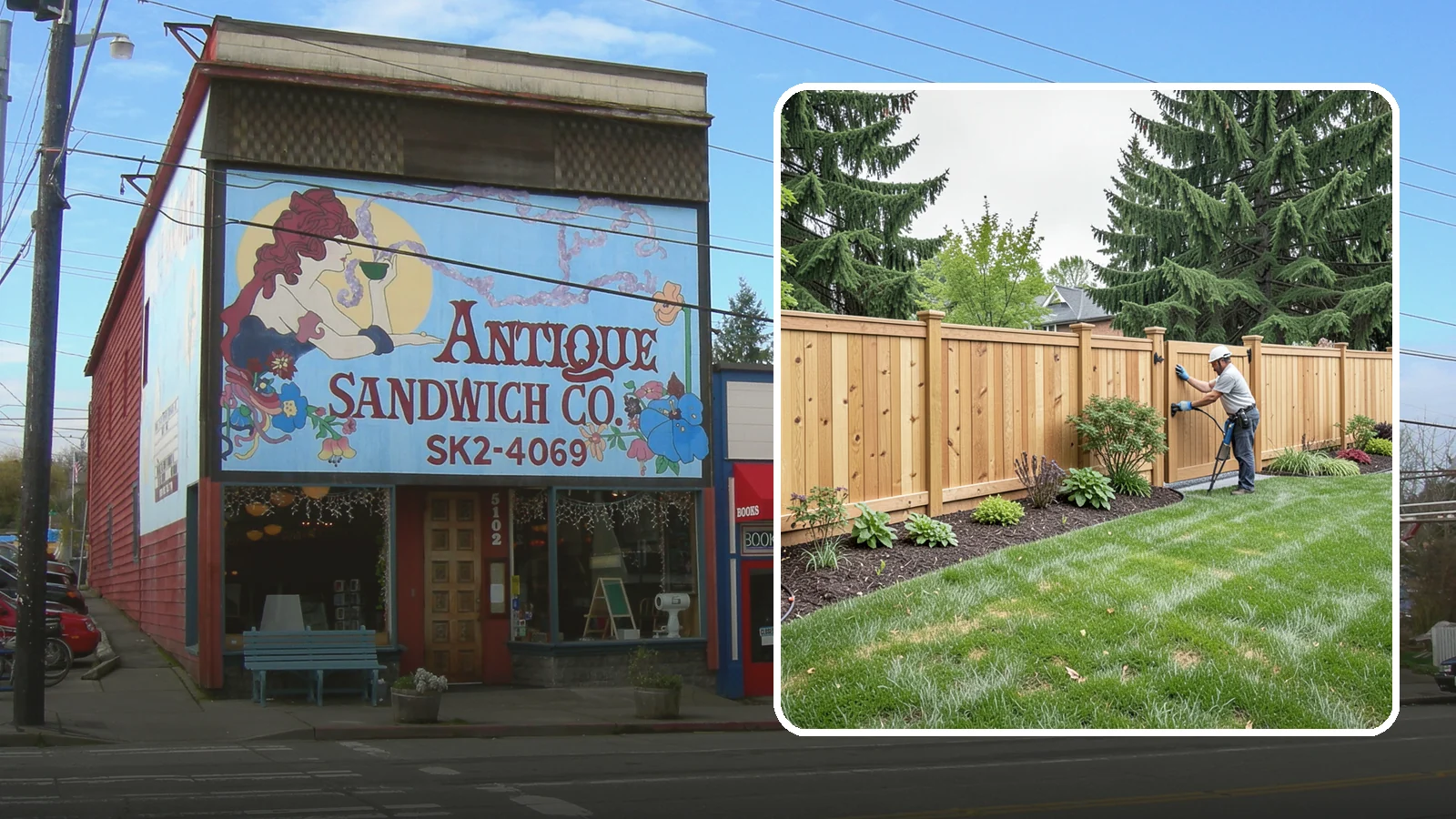 Privacy Fence Installation in Ruston, Pierce County, WA - Solid privacy fencing that blocks sightlines and creates a secluded, quiet outdoor space.