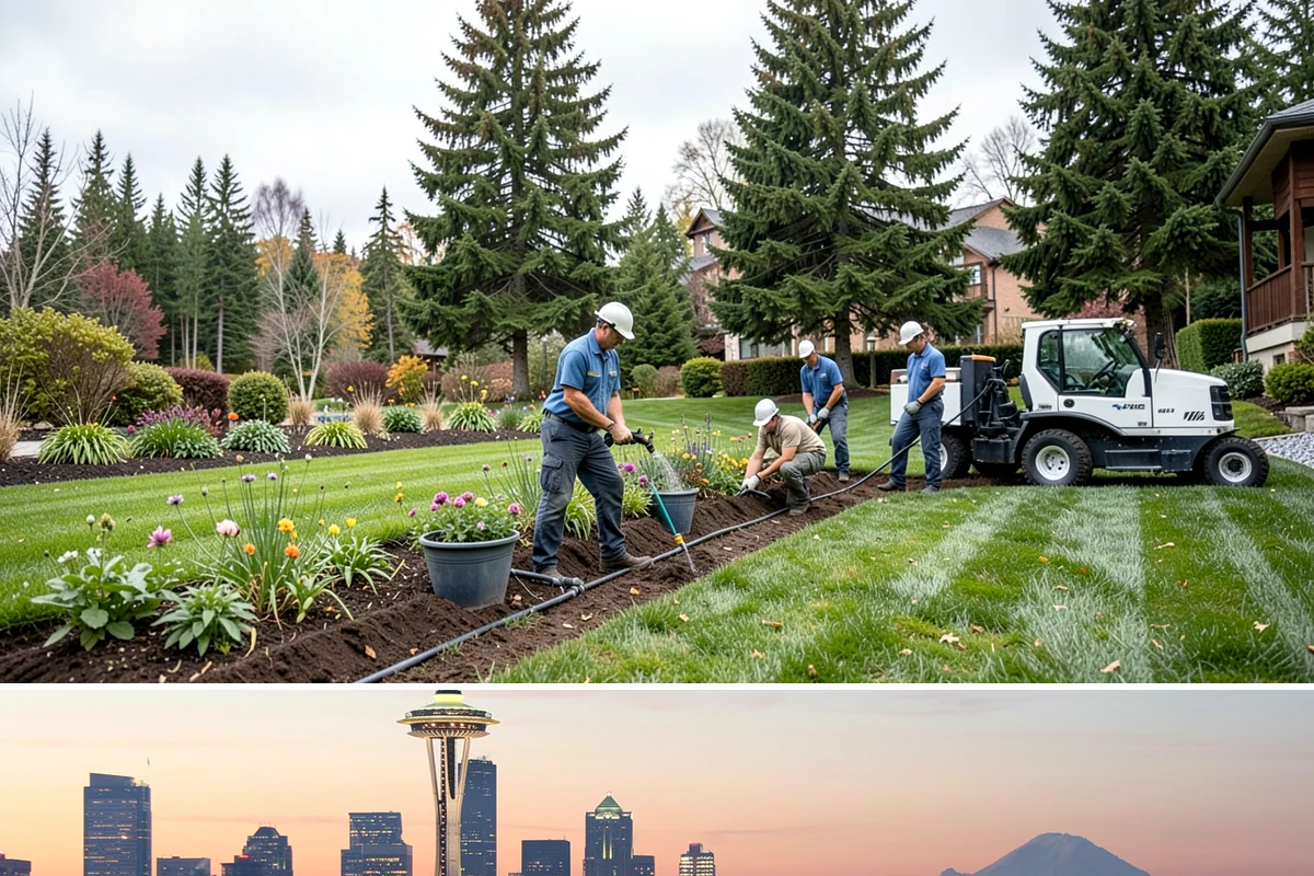 Privacy Fence Installation in Seattle, King County, WA - Best installed spring through fall.