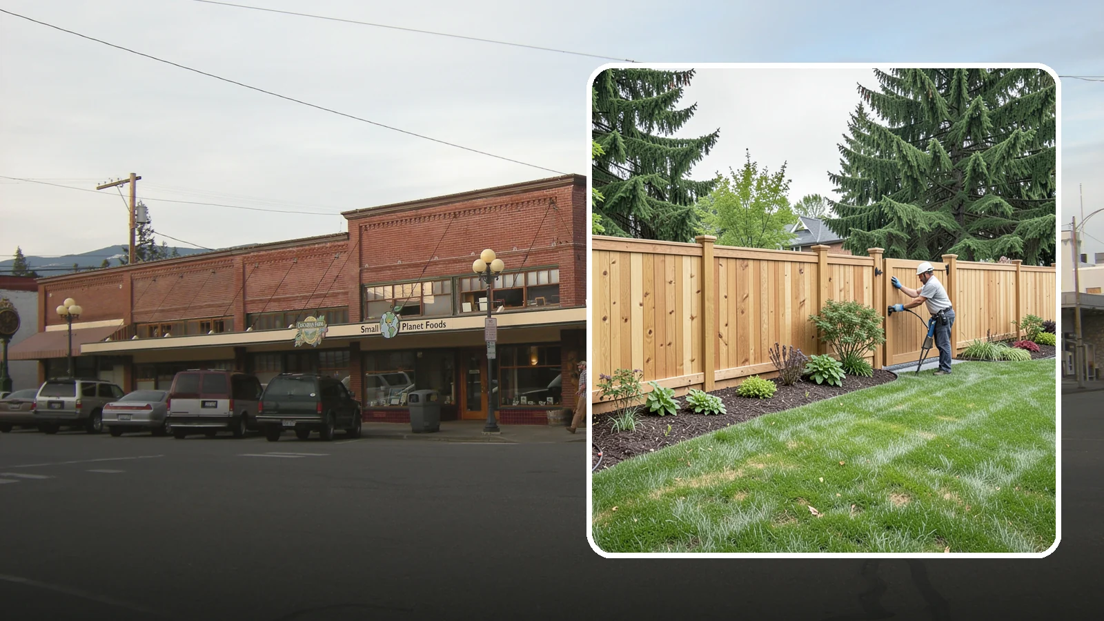 Privacy Fence Installation in Sedro-Woolley, Skagit County, WA - Solid privacy fencing that blocks sightlines and creates a secluded, quiet outdoor space.