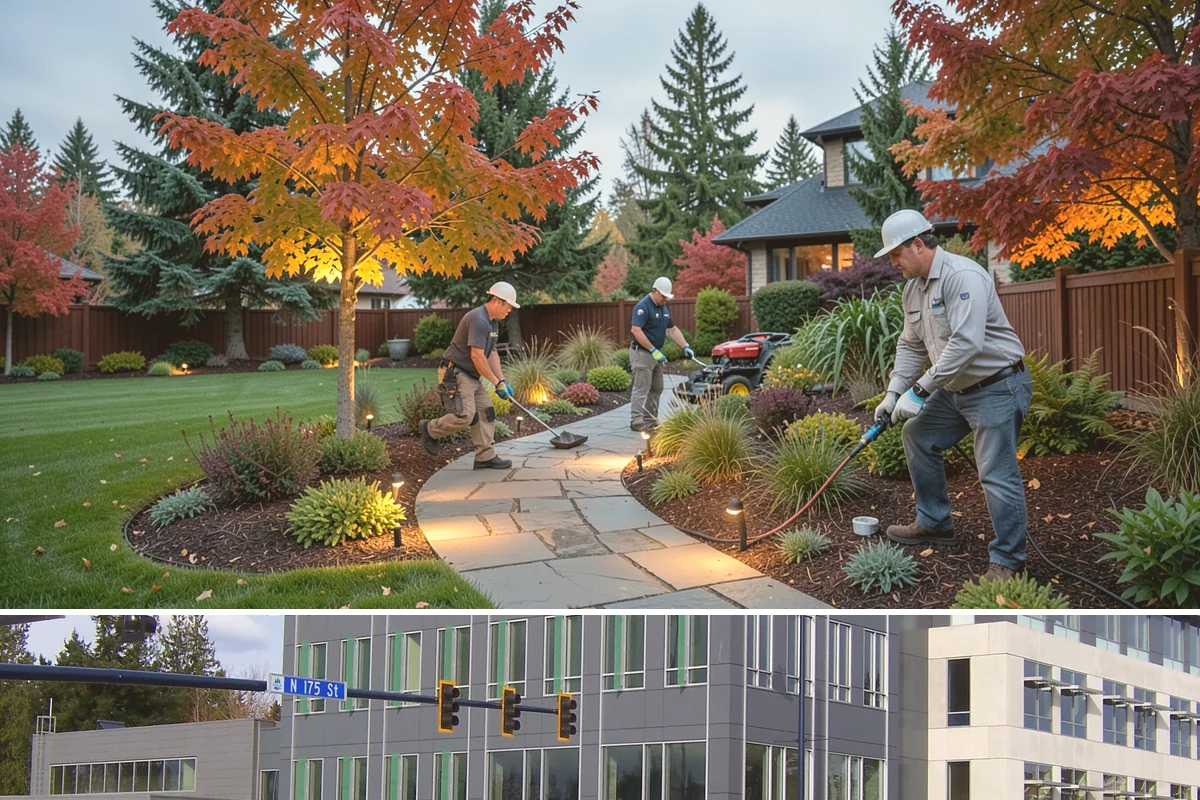 Privacy Fence Installation in Shoreline, King County, WA - Best installed spring through fall.