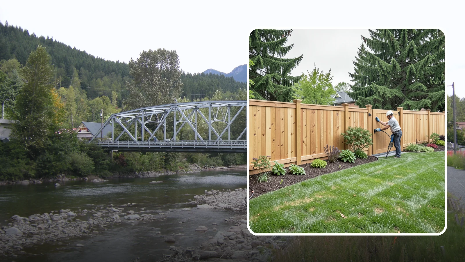 Privacy Fence Installation in Skykomish, King County, WA - Solid privacy fencing that blocks sightlines and creates a secluded, quiet outdoor space.