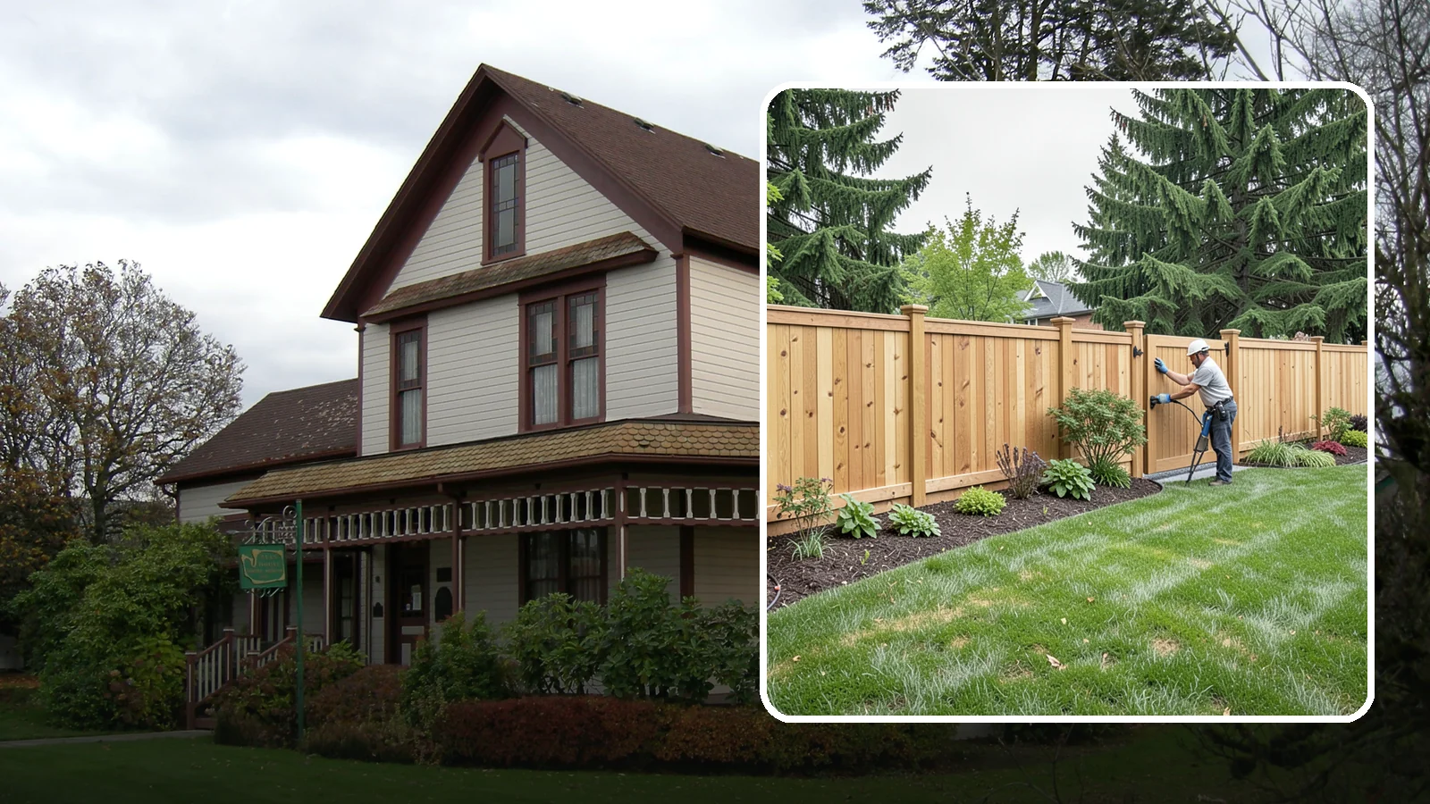 Privacy Fence Installation in Sumner, Pierce County, WA - Solid privacy fencing that blocks sightlines and creates a secluded, quiet outdoor space.