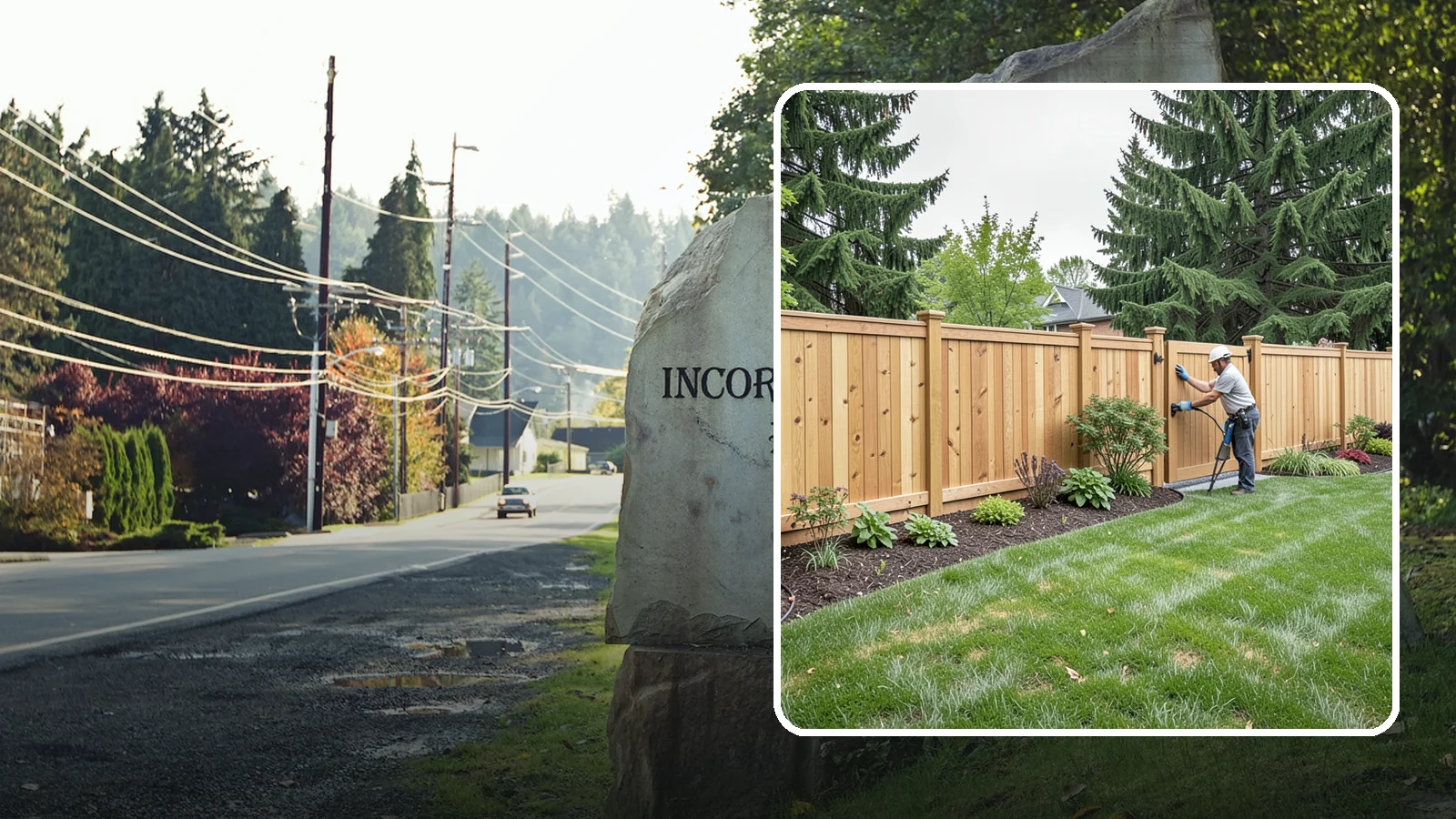 Privacy Fence Installation in Wilkeson, Pierce County, WA - Solid privacy fencing that blocks sightlines and creates a secluded, quiet outdoor space.