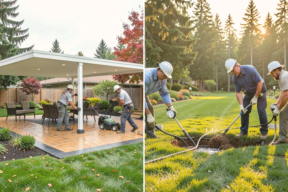 Privacy Hedge Planting in Algona, King County, WA - Measure the run and select the right hedge species