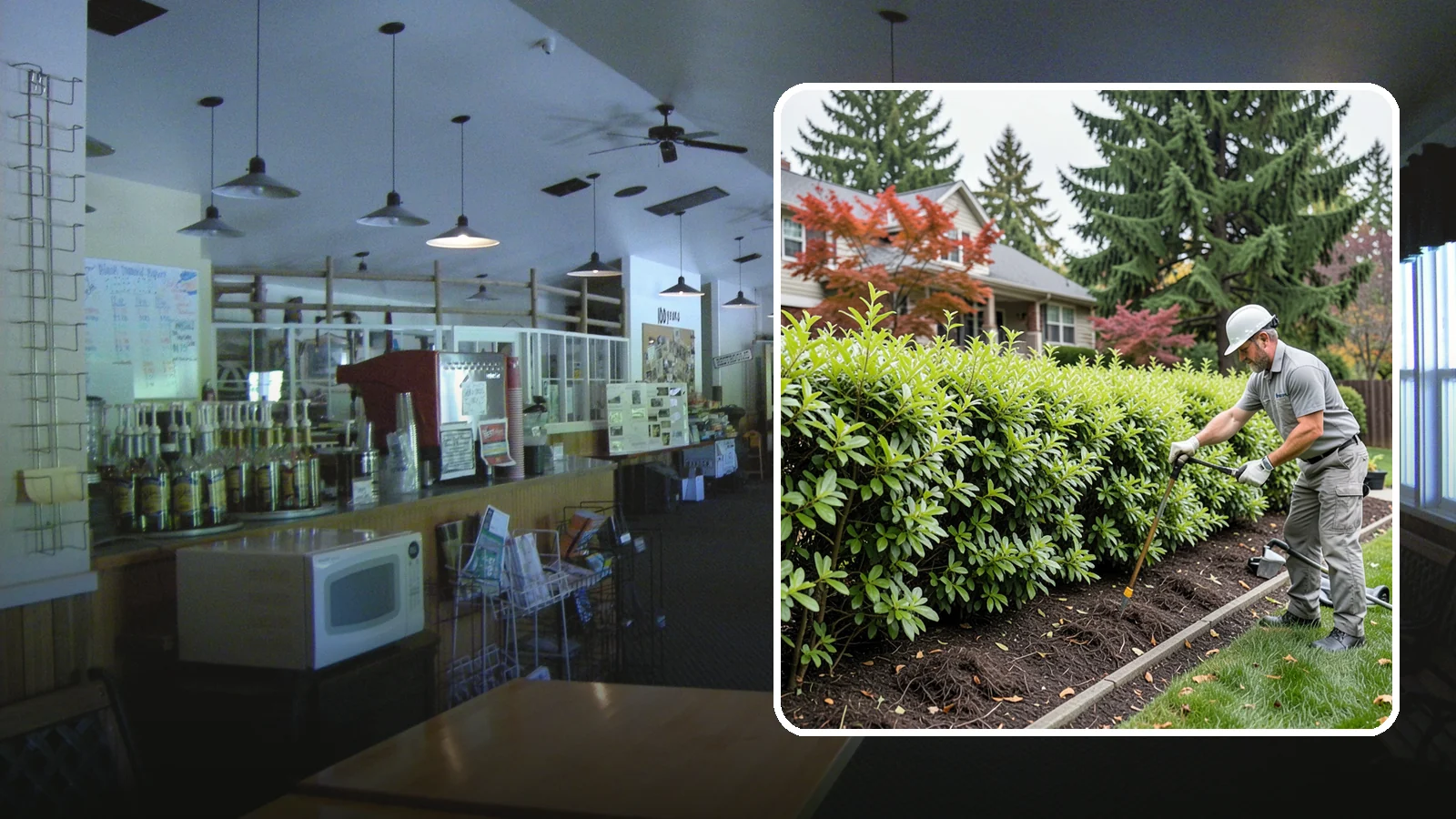 Privacy Hedge Planting in Black Diamond, King County, WA - We plant living privacy hedges that create a lush green screen well suited to Northwest yards.