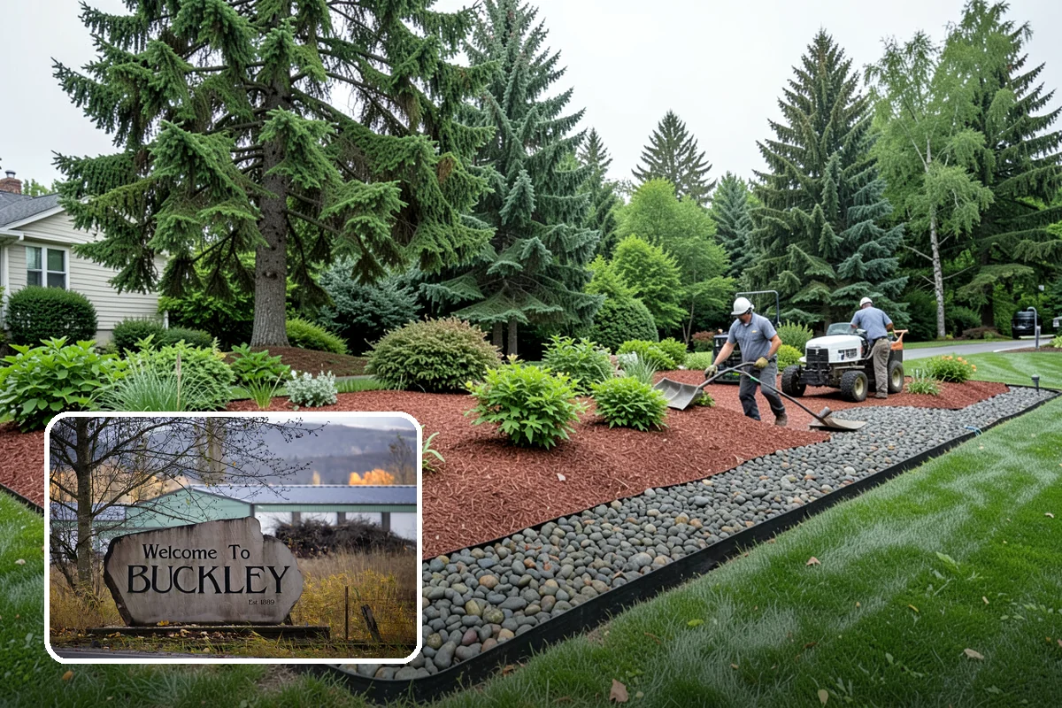 Privacy Hedge Planting in Buckley, Pierce County, WA - Year-round privacy from a dense evergreen screen
