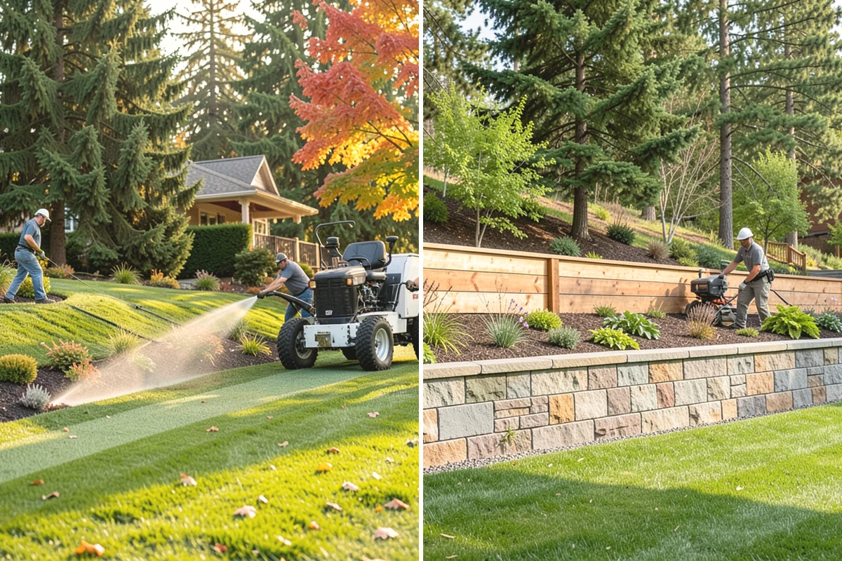 Privacy Hedge Planting in Burien, King County, WA - Measure the run and select the right hedge species