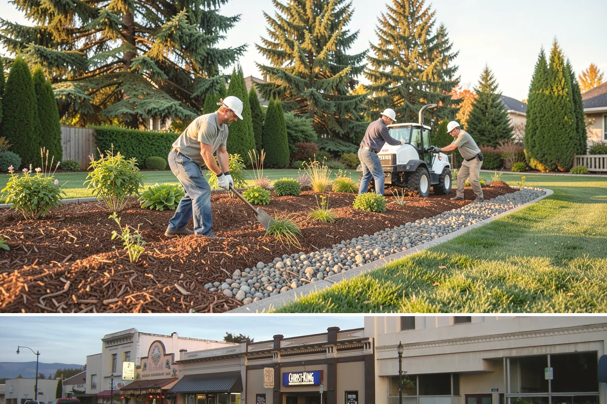 Privacy Hedge Planting in Burlington, Skagit County, WA - Plant hedges in fall or early spring so roots establish during the rainy months before summer heat stresses the young plants.