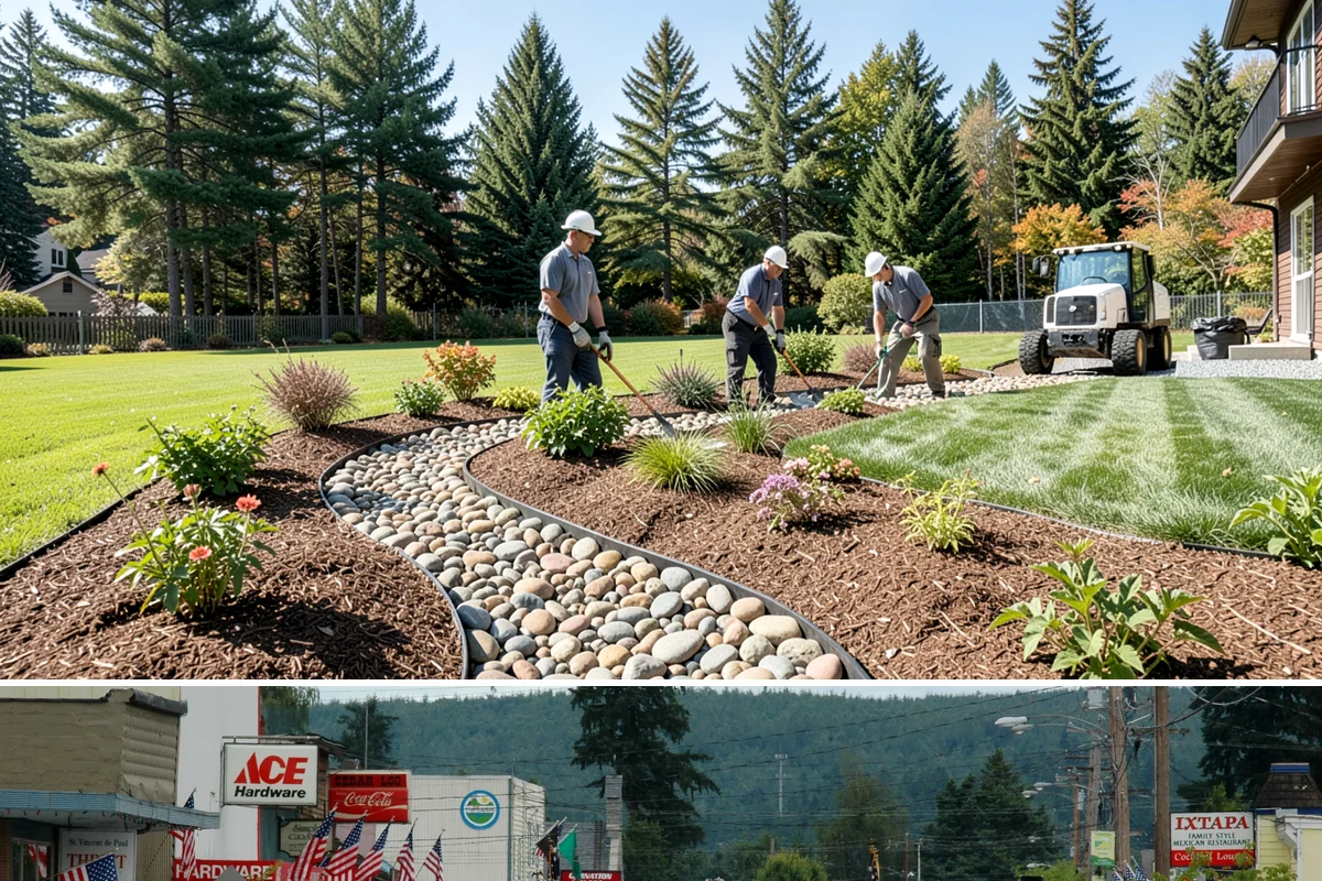 Privacy Hedge Planting in Carnation, King County, WA - Plant hedges in fall or early spring so roots establish during the rainy months before summer heat stresses the young plants.