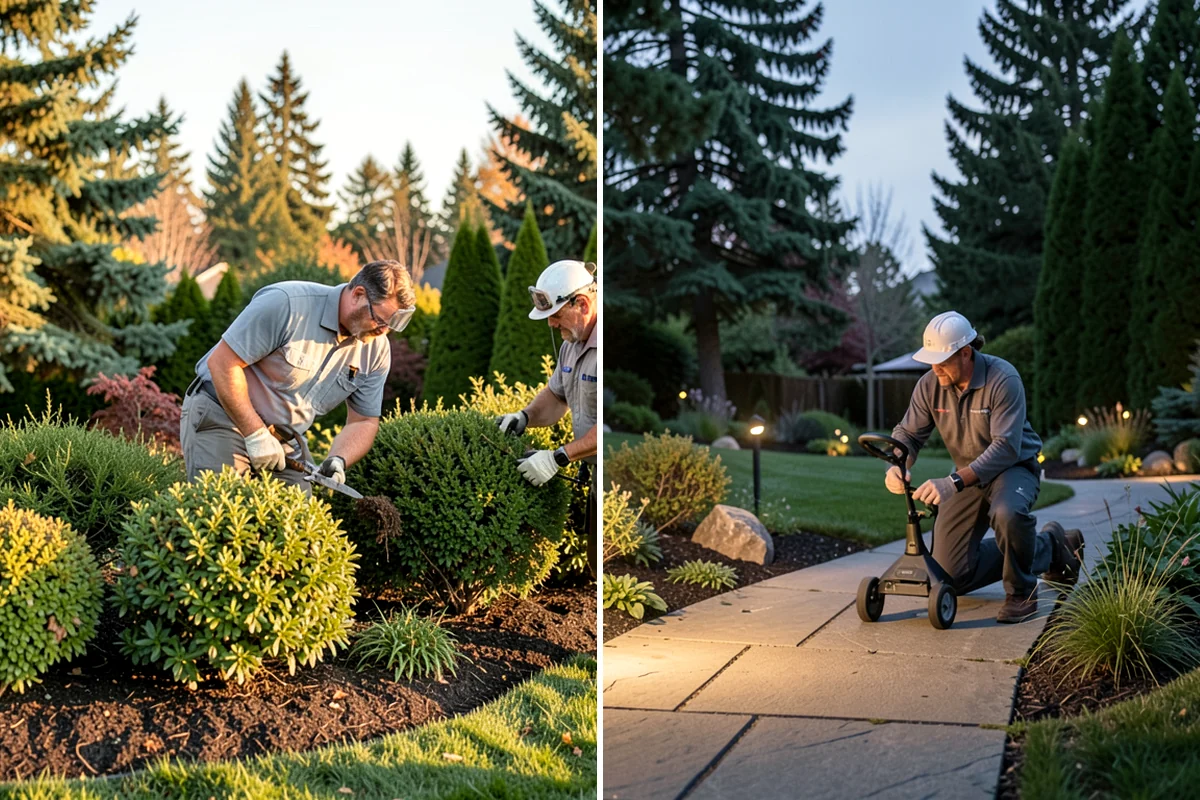 Privacy Hedge Planting in Clyde Hill, King County, WA - Measure the run and select the right hedge species