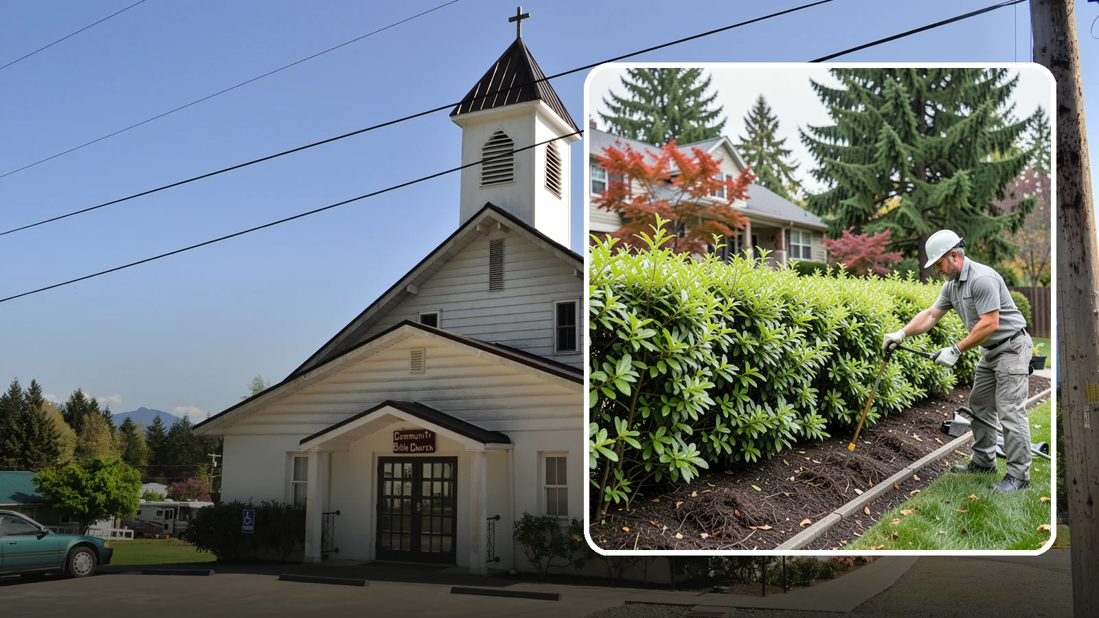 Privacy Hedge Planting in Concrete, Skagit County, WA - We plant living privacy hedges that create a lush green screen well suited to Northwest yards.
