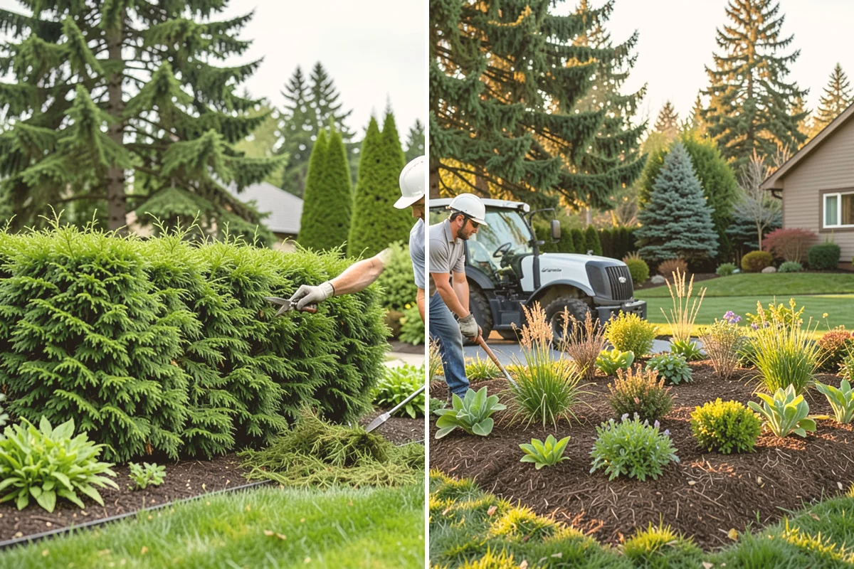 Privacy Hedge Planting in Edmonds, Snohomish County, WA - Measure the run and select the right hedge species