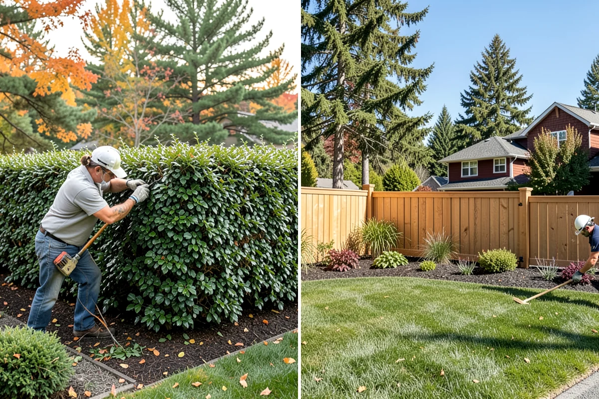 Privacy Hedge Planting in Everett, Snohomish County, WA - Measure the run and select the right hedge species