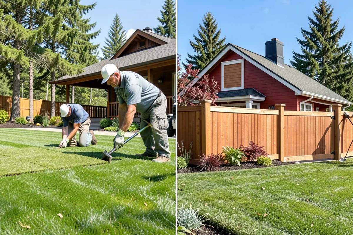 Privacy Hedge Planting in Federal Way, King County, WA - Measure the run and select the right hedge species