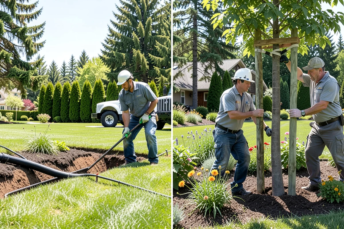 Privacy Hedge Planting in Fircrest, Pierce County, WA - Measure the run and select the right hedge species